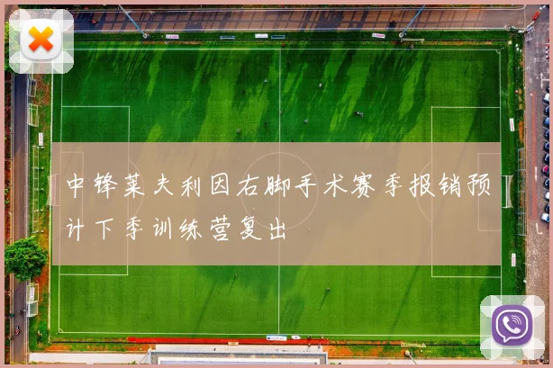 中锋莱夫利因右脚手术赛季报销预计下季训练营复出