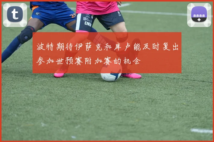 波特期待伊萨克和库卢能及时复出参加世预赛附加赛的机会